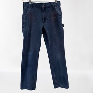 Carhartt Men's Rugged Flex Duck‎ Utility Work Dungarees Relaxed Fit Blue 36 X 34